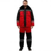 Костюм рабочий зимний муж з03-КПК красн/чер (р.68-70) 170-176 Костюм рабочий зимний муж з03-КПК красн/чер (р.68-70) 170-176