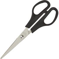 Ножницы Attache Economy 160 мм с пластиковыми симметричными ручками черного цвета