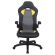 Кресло компьютерное BRABIX "Skill GM-005", откидные подлокотники, экокожа, черное/желтое, 532494