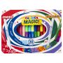Фломастеры меняющие цвет/стираемые Carioca "Magic Markers", 18цв.+2, 20шт., картон, европодвес Фломастеры меняющие цвет/стираемые Carioca "Magic Markers", 18цв.+2, 20шт., картон, европодвес