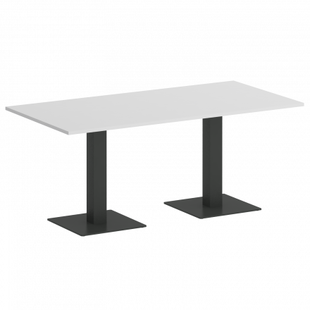 Home Office Стол прямоугольный VR.SP-5-180.2 Белый/Антрацит металл 1800*900*750