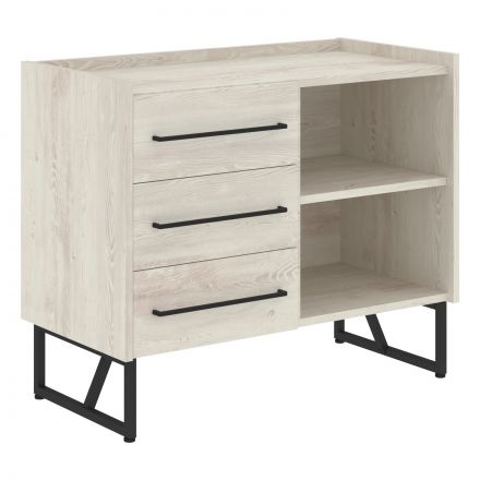 Тумба сервисная LSC-3D Сосна Эдмонт/Черный 904х445х750 LOFTIS Тумба сервисная LSC-3D Сосна Эдмонт/Черный 904х445х750 LOFTIS