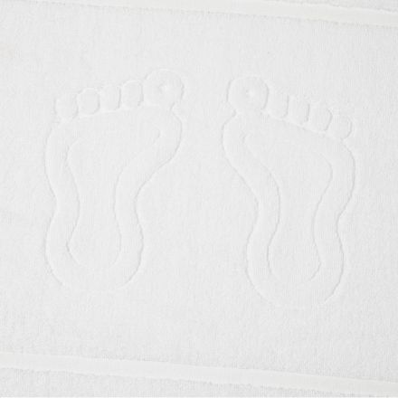 Набор полотенец махровых ножки Luscan/Oтель 650г/м2, 50х70 бел, 10шт/уп