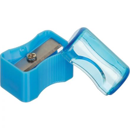 Точилка для карандашей Attache бюджет цв.ассорти с контейнером Точилка для карандашей Attache бюджет цв.ассорти с контейнером