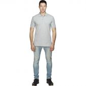 Рубашка Поло (190г.) кор.рукав серая (S) Рубашка Поло (190г.) кор.рукав серая (S)