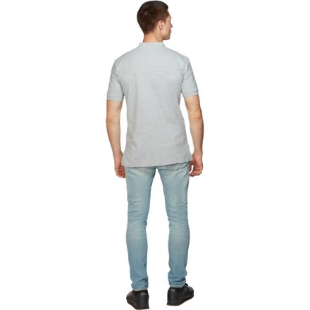 Рубашка Поло (190г.) кор.рукав серая (S) Рубашка Поло (190г.) кор.рукав серая (S)