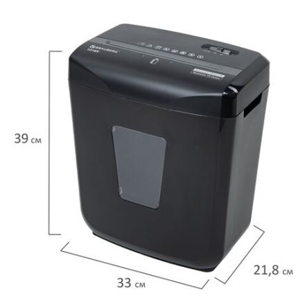 Уничтожитель (шредер) BRAUBERG 1018X, 4 уровень секретности, фрагменты 4х40 мм, 10 листов, корзина 18 литров, 532150 Уничтожитель (шредер) BRAUBERG 1018X, 4 уровень секретности, фрагменты 4х40 мм, 10 листов, корзина 18 литров, 532150