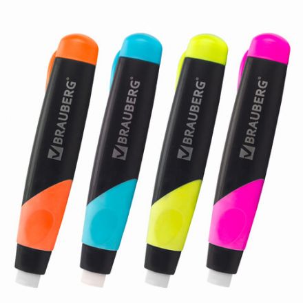 Ластик выдвижной BRAUBERG "REWIND", 112х21х24 мм, белый, пластиковый держатель ассорти, 223593 Ластик выдвижной BRAUBERG "REWIND", 112х21х24 мм, белый, пластиковый держатель ассорти, 223593