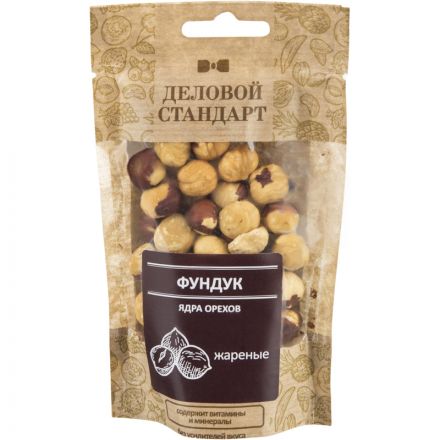 Фундук Деловой стандарт жареный, 50гх12шт/уп Фундук Деловой стандарт жареный, 50гх12шт/уп