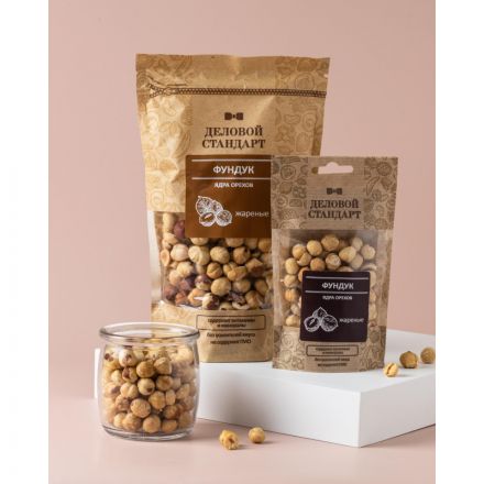 Фундук Деловой стандарт жареный, 50гх12шт/уп Фундук Деловой стандарт жареный, 50гх12шт/уп