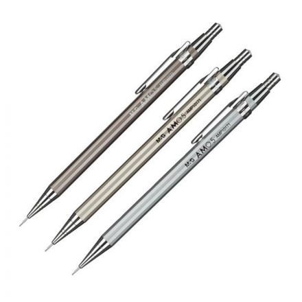 Карандаш механический M&G HB мет.корп, 0,5мм, б/ласт, в асс AMP10171110596C Карандаш механический M&G HB мет.корп, 0,5мм, б/ласт, в асс AMP10171110596C