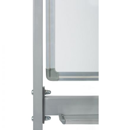 Доска магнитно-маркерная 100*180 см вращающаяся лаковое покрытие алюминиевая рама