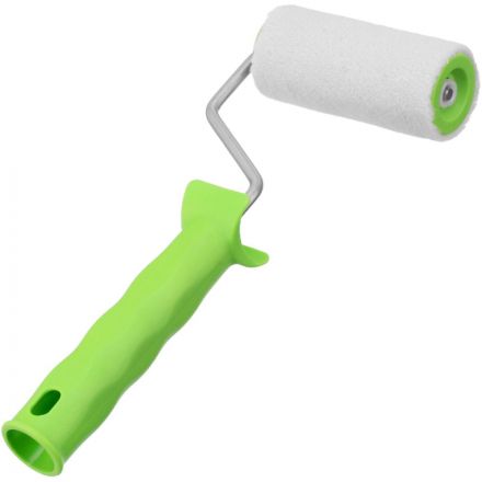 Валик 100 мм D=36 мм с ручкой 6 мм полиакрил, шерсть Велюр Сибртех 80132 Валик 100 мм D=36 мм с ручкой 6 мм полиакрил, шерсть Велюр Сибртех 80132