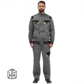 Куртка рабочая летняя муж. л27-КУ св-сер/сер 56-58/182-188 Куртка рабочая летняя муж. л27-КУ св-сер/сер 56-58/182-188