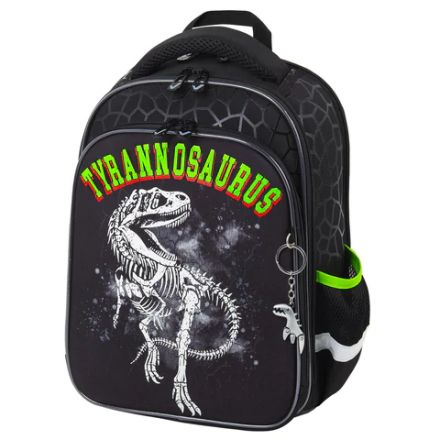 Ранец BRAUBERG QUADRO, 3 отделения, с брелком, "Tyrannosaur", светящийся рисунок, 37х28х18 см, 272021 Ранец BRAUBERG QUADRO, 3 отделения, с брелком, "Tyrannosaur", светящийся рисунок, 37х28х18 см, 272021