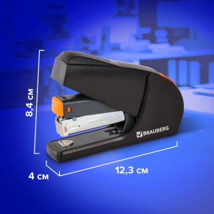 Степлер ЭНЕРГОСБЕРЕГАЮЩИЙ №24/6, 26/6 BRAUBERG "Easy Press", до 25 листов, БЕЗ УСИЛИЙ, 224348 Степлер ЭНЕРГОСБЕРЕГАЮЩИЙ №24/6, 26/6 BRAUBERG "Easy Press", до 25 листов, БЕЗ УСИЛИЙ, 224348