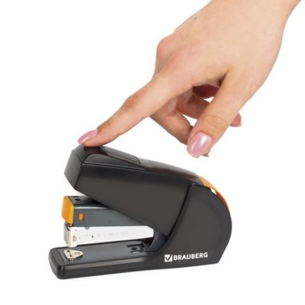 Степлер ЭНЕРГОСБЕРЕГАЮЩИЙ №24/6, 26/6 BRAUBERG "Easy Press", до 25 листов, БЕЗ УСИЛИЙ, 224348 Степлер ЭНЕРГОСБЕРЕГАЮЩИЙ №24/6, 26/6 BRAUBERG "Easy Press", до 25 листов, БЕЗ УСИЛИЙ, 224348