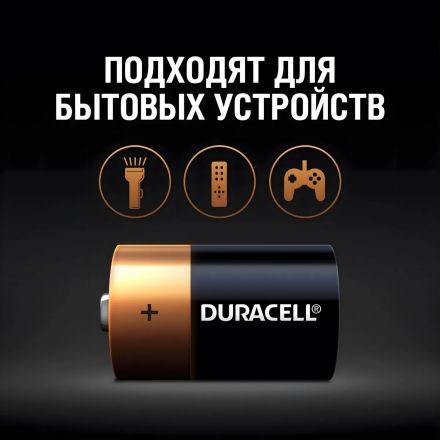 Батарейка DURACELL BASIC D/LR20-2BL