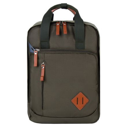 Рюкзак BRAUBERG FRIENDLY универсальный с длинными ручками, хаки, 37х26х13 см, 270091 Рюкзак BRAUBERG FRIENDLY универсальный с длинными ручками, хаки, 37х26х13 см, 270091