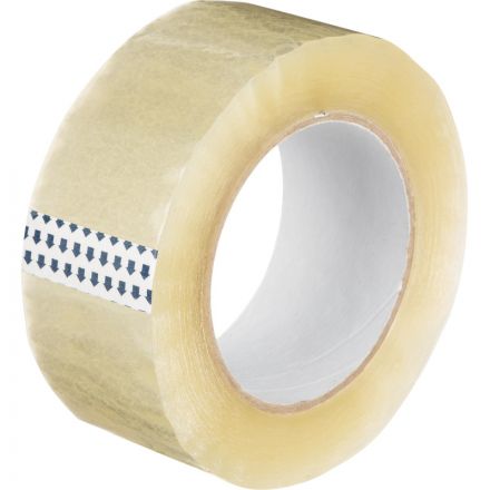 Клейкая лента упаковочная 48мм х 132м, прозрачный, 50мкм, 4 шт/уп Клейкая лента упаковочная 48мм х 132м, прозрачный, 50мкм, 4 шт/уп