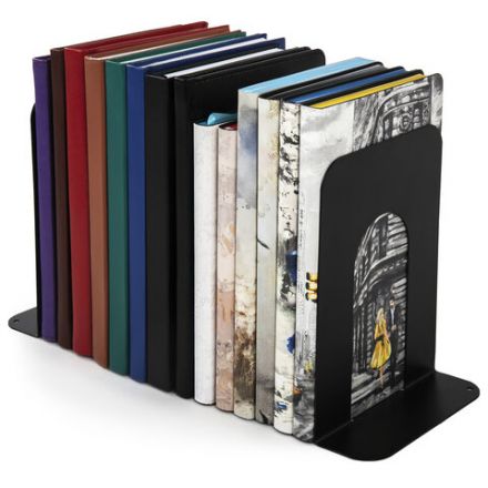 Держатель (ограничитель) подставка для книг BRAUBERG "Germanium Solid", КОМПЛЕКТ 2 штуки, металл, 237979 Держатель (ограничитель) подставка для книг BRAUBERG "Germanium Solid", КОМПЛЕКТ 2 штуки, металл, 237979