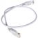 Патч-корд TWT TWT-45-45-0.5-GY UTP кат.5e, 0.5 м, серый