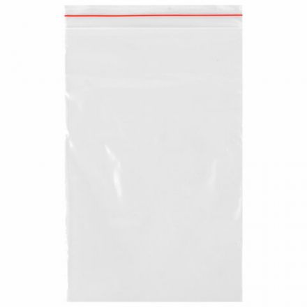 Пакеты с замком ZIP-LOCK "зиплок", комплект 100 шт., 100х150 мм, ПВД, толщина 32 мкм, STAFF, 608165