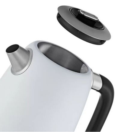 Чайник KITFORT КТ-6121-2, 1,7 л, 2200 Вт, закрытый нагревательный элемент, LED-дисплей, ТЕРМОРЕГУЛЯТОР, сталь, белый Чайник KITFORT КТ-6121-2, 1,7 л, 2200 Вт, закрытый нагревательный элемент, LED-дисплей, ТЕРМОРЕГУЛЯТОР, сталь, белый