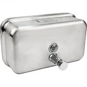 Дозатор для жидкого мыла Luscan Professional горизонт 1200мл металл