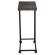 Стол журнальный BRABIX "LOFT CT-001", 450х250х680 мм, на колёсах, металлический каркас, цвет морёный дуб, 641859