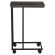 Стол журнальный BRABIX "LOFT CT-001", 450х250х680 мм, на колёсах, металлический каркас, цвет морёный дуб, 641859