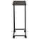 Стол журнальный BRABIX "LOFT CT-001", 450х250х680 мм, на колёсах, металлический каркас, цвет морёный дуб, 641859