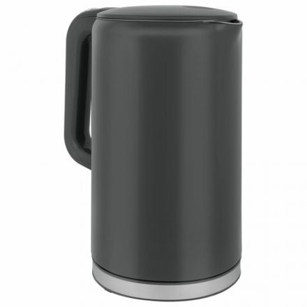 Чайник с терморегулятором и дисплеем, ДВОЙНЫЕ СТЕНКИ, SONNEN KT-8723G, 1,7 л, 2200 Вт, серый, 454690 Чайник с терморегулятором и дисплеем, ДВОЙНЫЕ СТЕНКИ, SONNEN KT-8723G, 1,7 л, 2200 Вт, серый, 454690