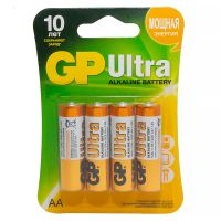 Батарейка GP Ultra AA (LR6) 15AU алкалиновая, BC4