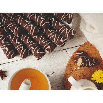 Печенье БЕЛОГОРЬЕ "Пальчики оближешь", сдобное в темной глазури с декором, 265 г, 30-85 Печенье БЕЛОГОРЬЕ "Пальчики оближешь", сдобное в темной глазури с декором, 265 г, 30-85