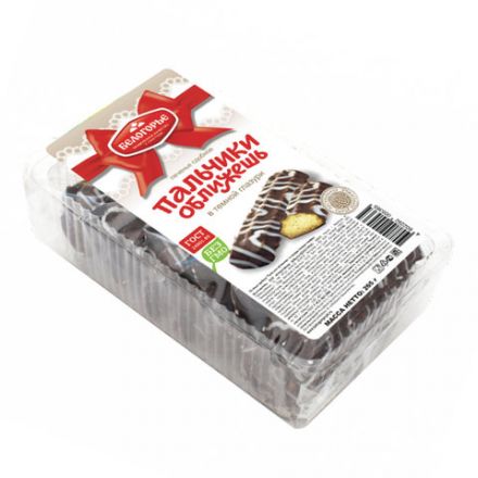 Печенье БЕЛОГОРЬЕ "Пальчики оближешь", сдобное в темной глазури с декором, 265 г, 30-85 Печенье БЕЛОГОРЬЕ "Пальчики оближешь", сдобное в темной глазури с декором, 265 г, 30-85