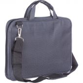 Сумка для документов полиэстр 370х265х30 мм мод. 587 (серая) Сумка для документов полиэстр 370х265х30 мм мод. 587 (серая)