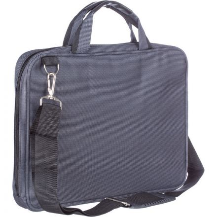 Сумка для документов полиэстр 370х265х30 мм мод. 587 (серая) Сумка для документов полиэстр 370х265х30 мм мод. 587 (серая)