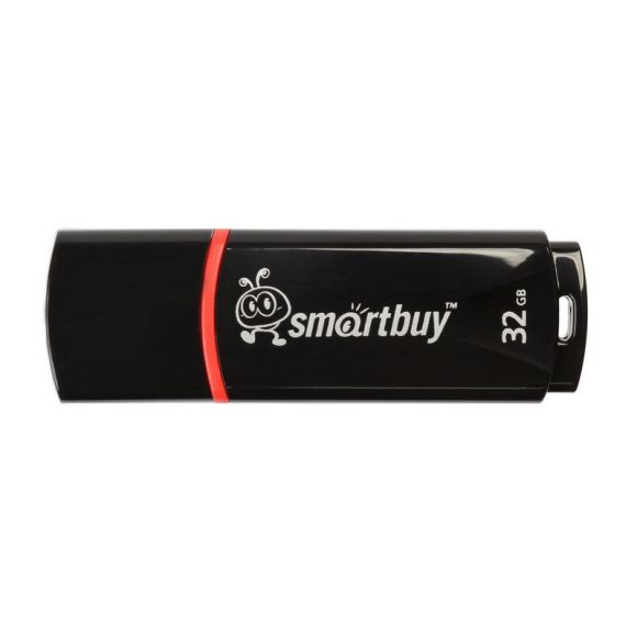 Флеш-память Smartbuy Crown, 32Gb, USB 2.0, чер, SB32GBCRW-K
