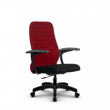 Кресло Метта SU-CM-10P красное/черное Pl