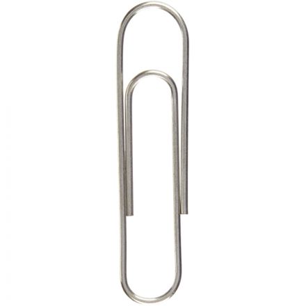 Скрепки Kores металлические никелированные 33 мм (100 штук в упаковке) Скрепки Kores металлические никелированные 33 мм (100 штук в упаковке)