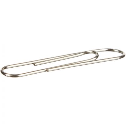 Скрепки Kores металлические никелированные 33 мм (100 штук в упаковке) Скрепки Kores металлические никелированные 33 мм (100 штук в упаковке)