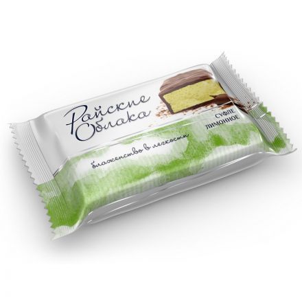 Конфеты шоколадные Райские облака суфле Лимонное, 200г