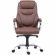 Кресло BN_Dp_Руководителя EChair-535 MPU к/з коричневый, хром