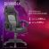 Кресло компьютерное BRABIX "Rider Plus EX-544" КОМФОРТ, экокожа, черное/серое, 531582