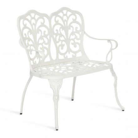 Скамья Secret De Maison Symphonie , алюминиевый сплав, 95х56х92см, butter white