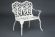 Скамья Secret De Maison Symphonie , алюминиевый сплав, 95х56х92см, butter white