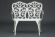 Скамья Secret De Maison Symphonie , алюминиевый сплав, 95х56х92см, butter white