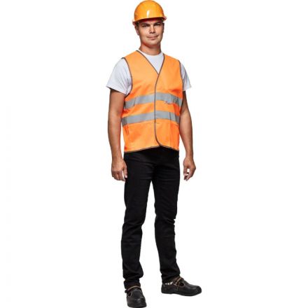 Жилет сигнальный Тип 1Т оранжевый размер L (48-50)