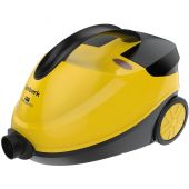 Пароочиститель напольный Timberk T-STCF70, 2100Вт, желтый/черный Пароочиститель напольный Timberk T-STCF70, 2100Вт, желтый/черный
